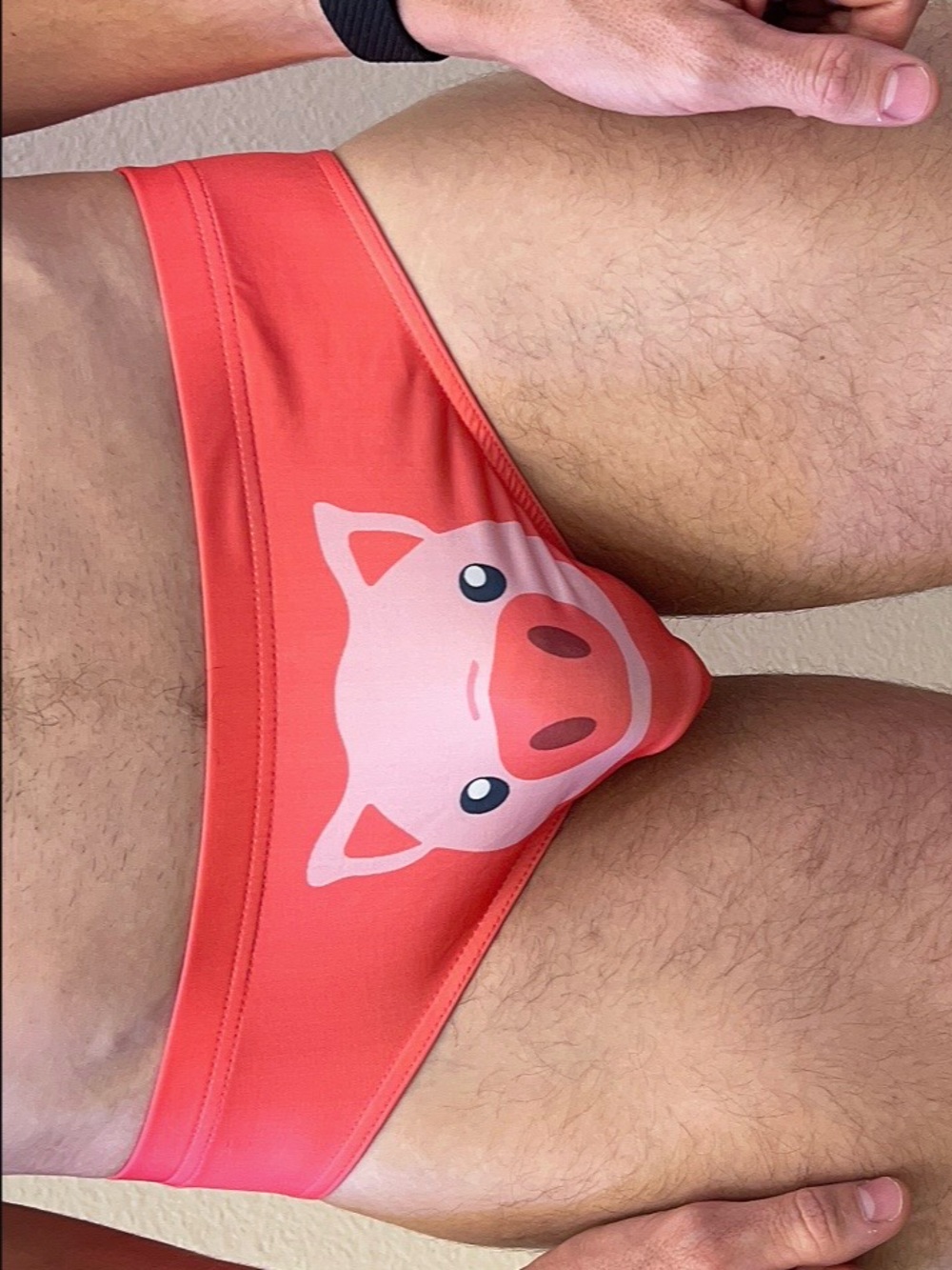 Pink Pig Swim Briefs